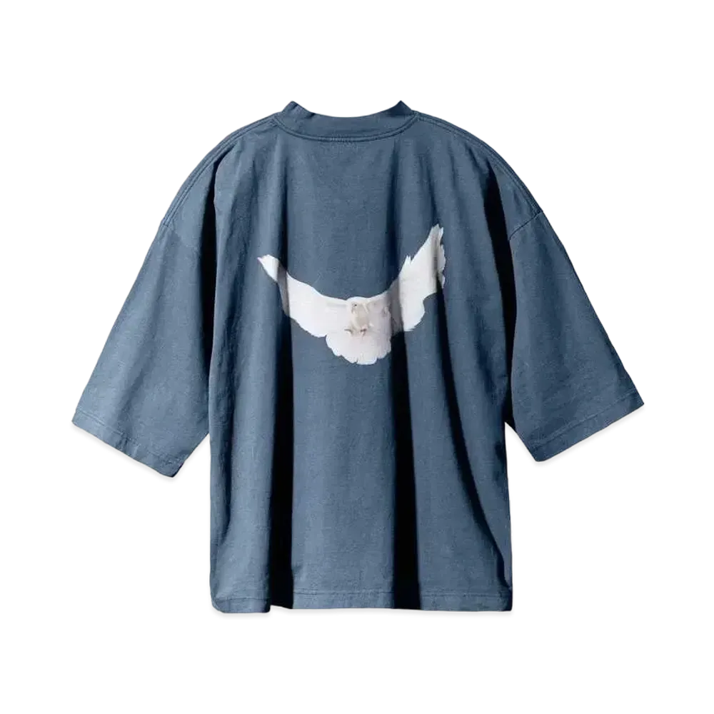 YEEZY GAP Dove 3/4 Sleeve Tee "Dark Blue"