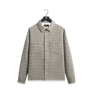 Kith Mixed Weave Apollo Shirt "Overcast"