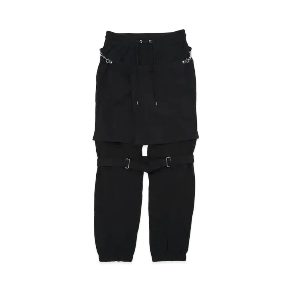 FACETASM Parachute Sweat Pants "Black"