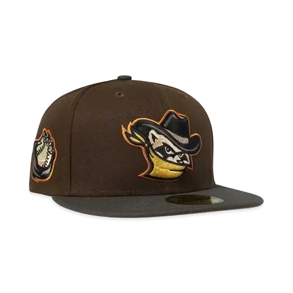 NEW ERA QUAD CITY RIVER BANDITS PAW BALL "DARK BROWN×GRAY"