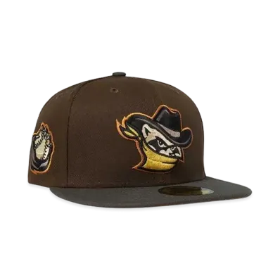 NEW ERA QUAD CITY RIVER BANDITS PAW BALL "DARK BROWN×GRAY"