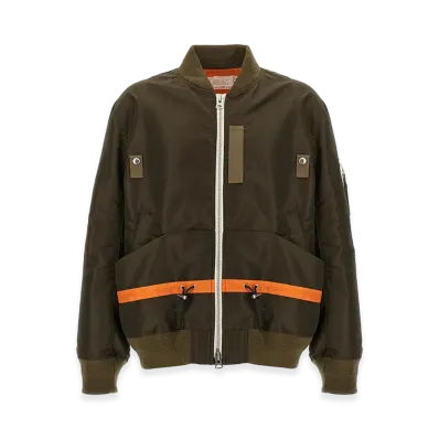 sacai Twill Nylon Blouson "Green"