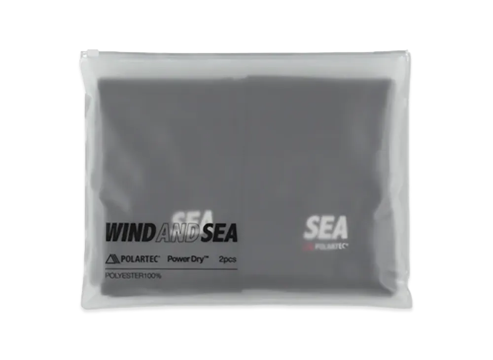 WIND AND SEA Polartec Power Dry 2P S/S Tee "Black"