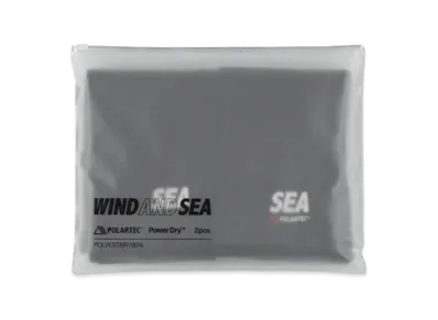 WIND AND SEA Polartec Power Dry 2P S/S Tee "Black"