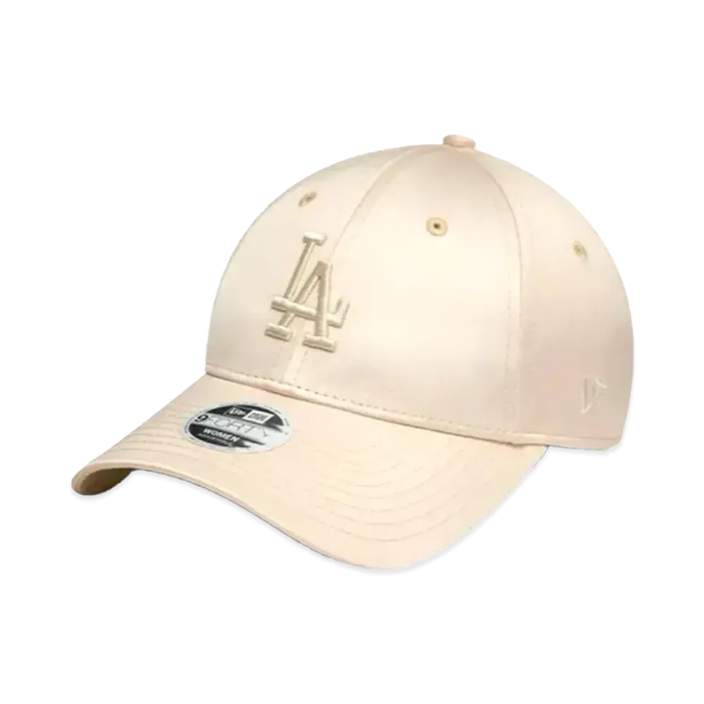 NEW ERA 940 9FORTY Female Crinkled Satin "LA Beige Silk"