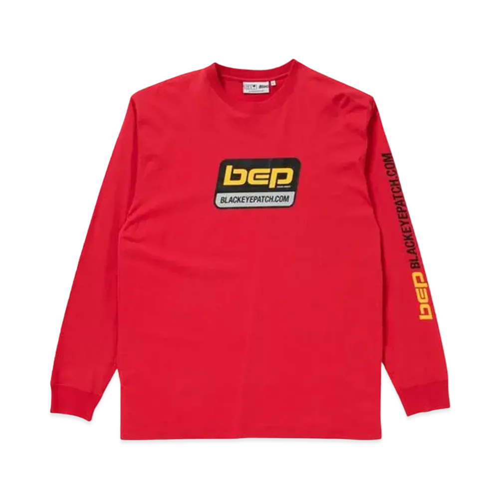 BlackEyePatch TECHWARE L/S TEE "Red"