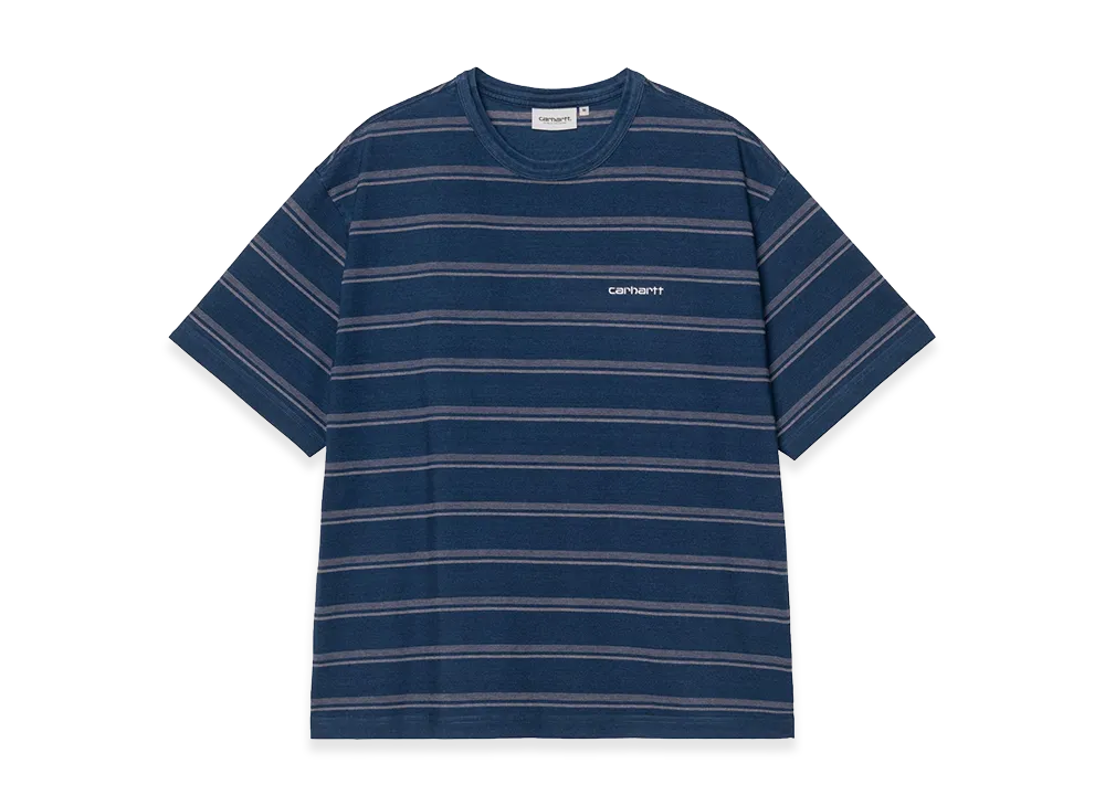 Carhartt WIP S/S Matti T-Shirt "Matti Stripe/Blue/Phlox"