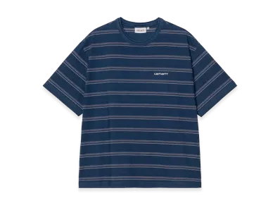 Carhartt WIP S/S Matti T-Shirt "Matti Stripe/Blue/Phlox"