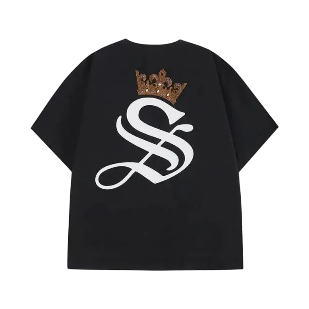 SUPPLIER Crown S Logo Tee "Black"