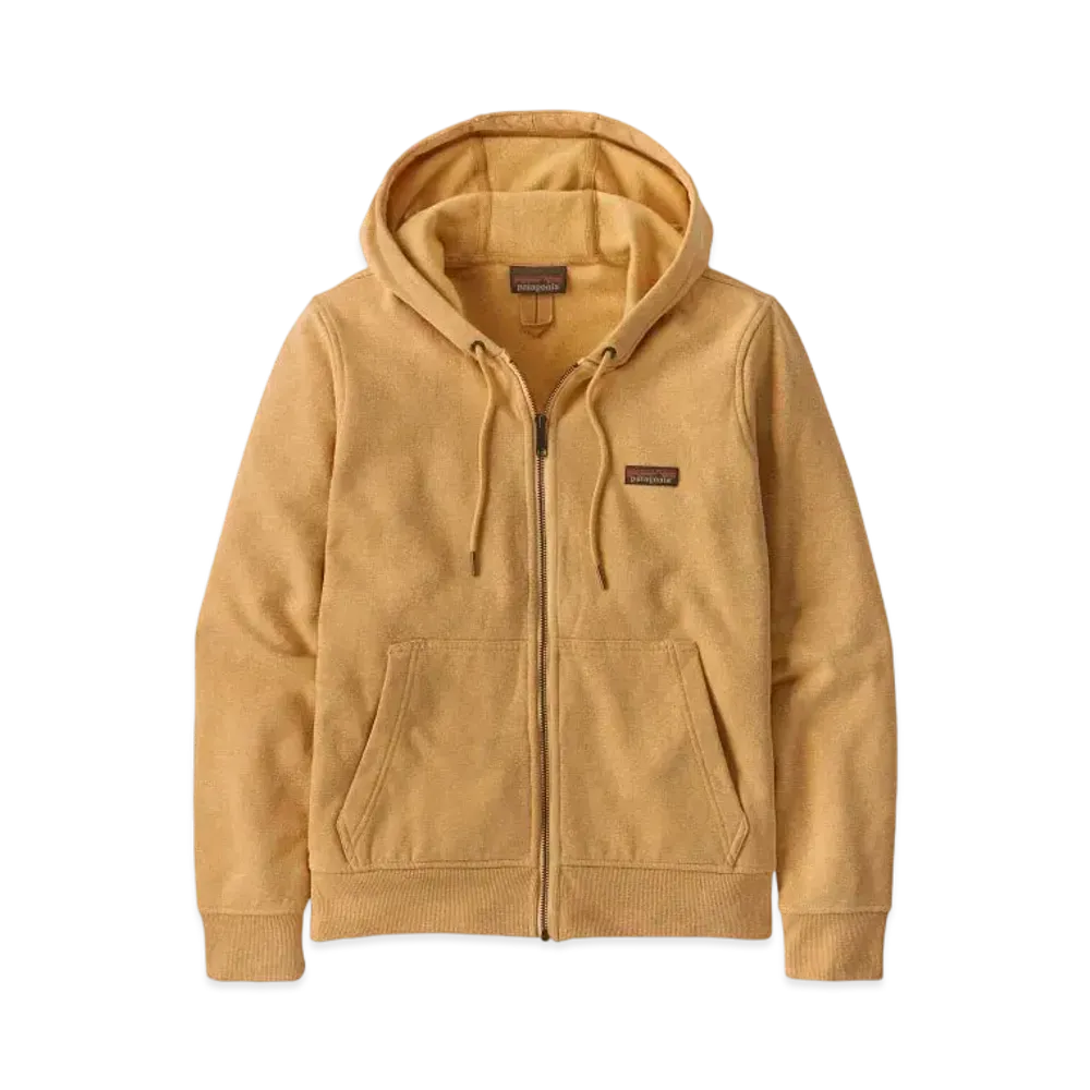 Patagonia Women's Full Zip Work Hoody Sweatshirts "Tan"