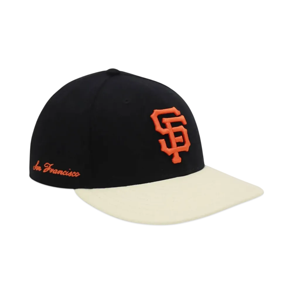 NEW ERA x THE CAP LP 59Fifty 'THE VINTAGE 2.0' San Francisco Giants "Black"