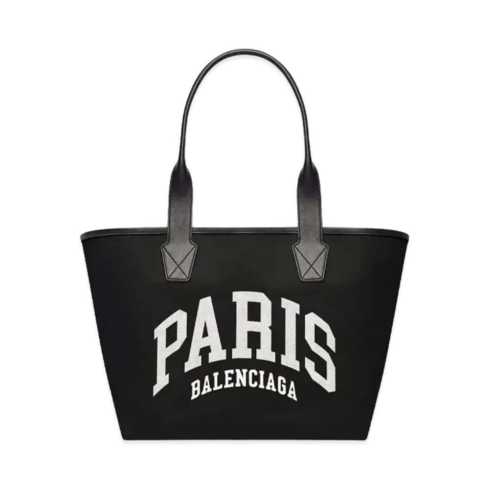 BALENCIAGA Cities Paris Jumbo Large Tote Bag "Black"