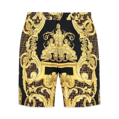 FENDI x Versace Fendace Multicolor Cotton Pants "Multicolor"