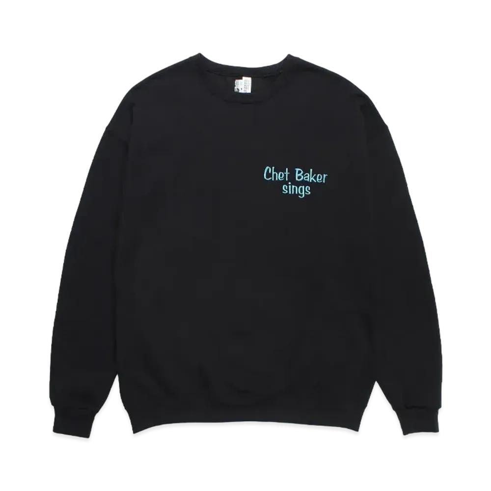 WACKO MARIA Chet Baker / Sweat Shirt "Black"