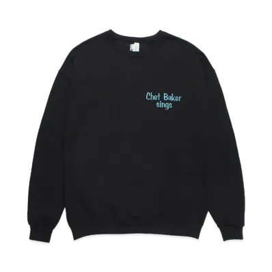 WACKO MARIA Chet Baker / Sweat Shirt "Black"