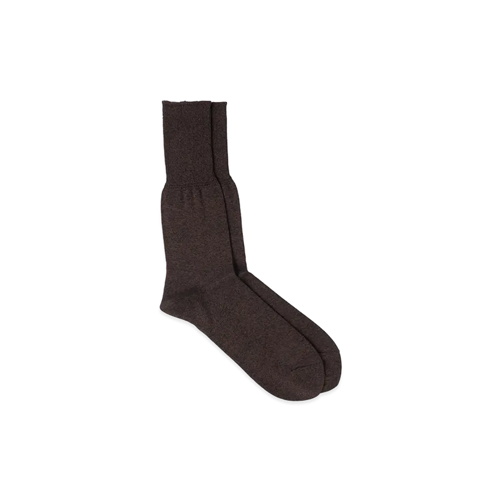 T.T Taiga Takahashi LOT.019 Socks "Dark Brown"