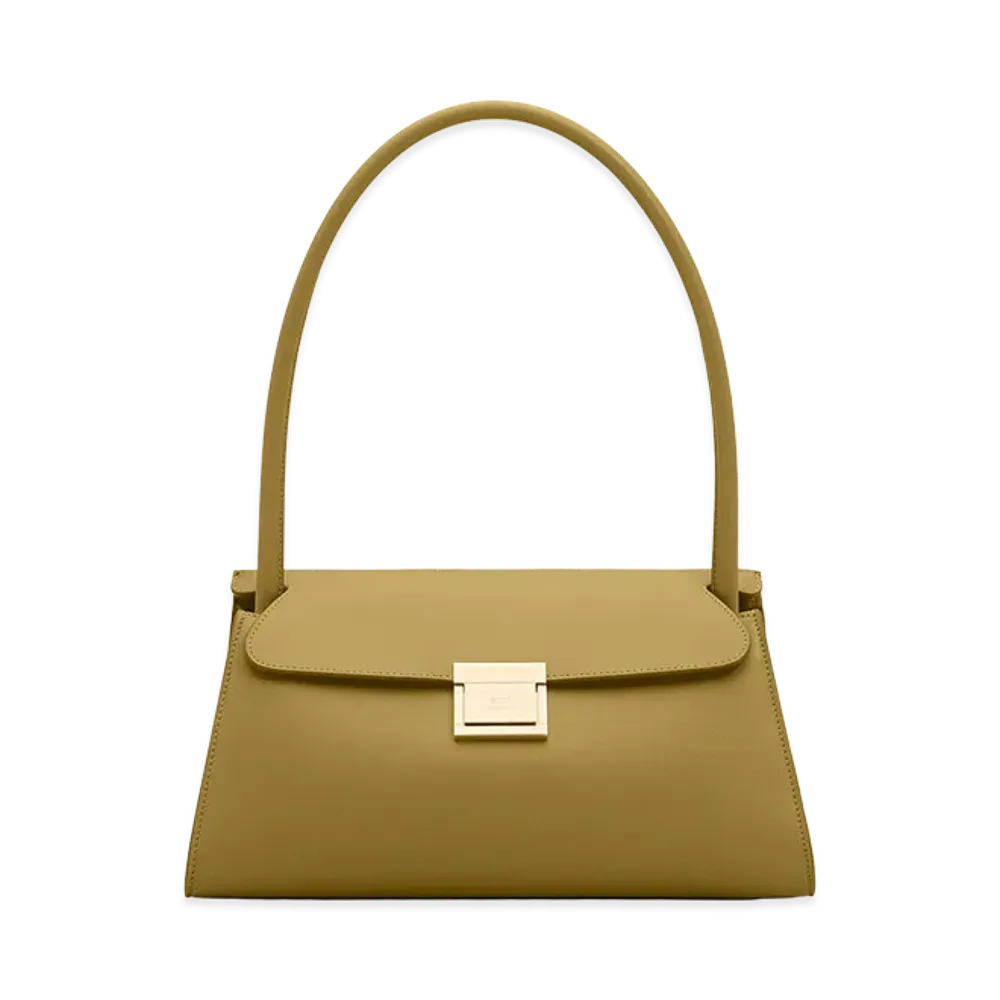 AMI PARIS Cow Leather Small Mimi Bag "Green"
