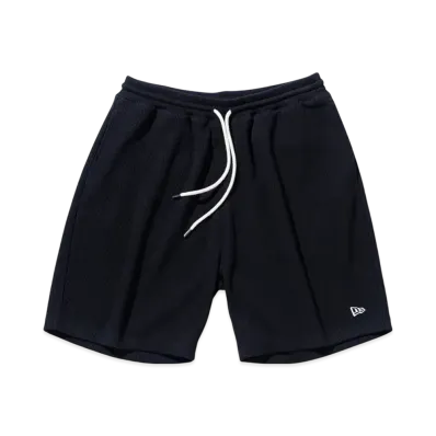 NEW ERA BLACK LABEL SS25 Waffle Short Pants "Black"
