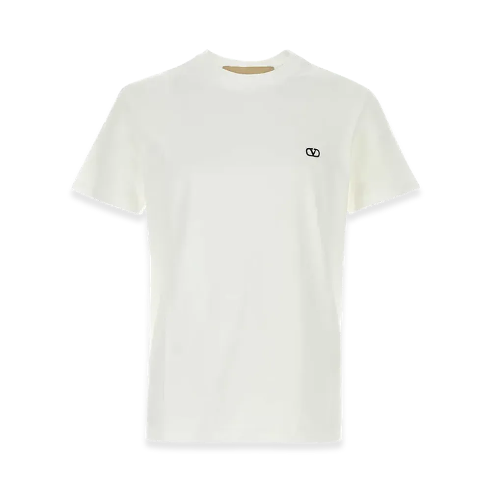Valentino Cotton T-Shirt "White"