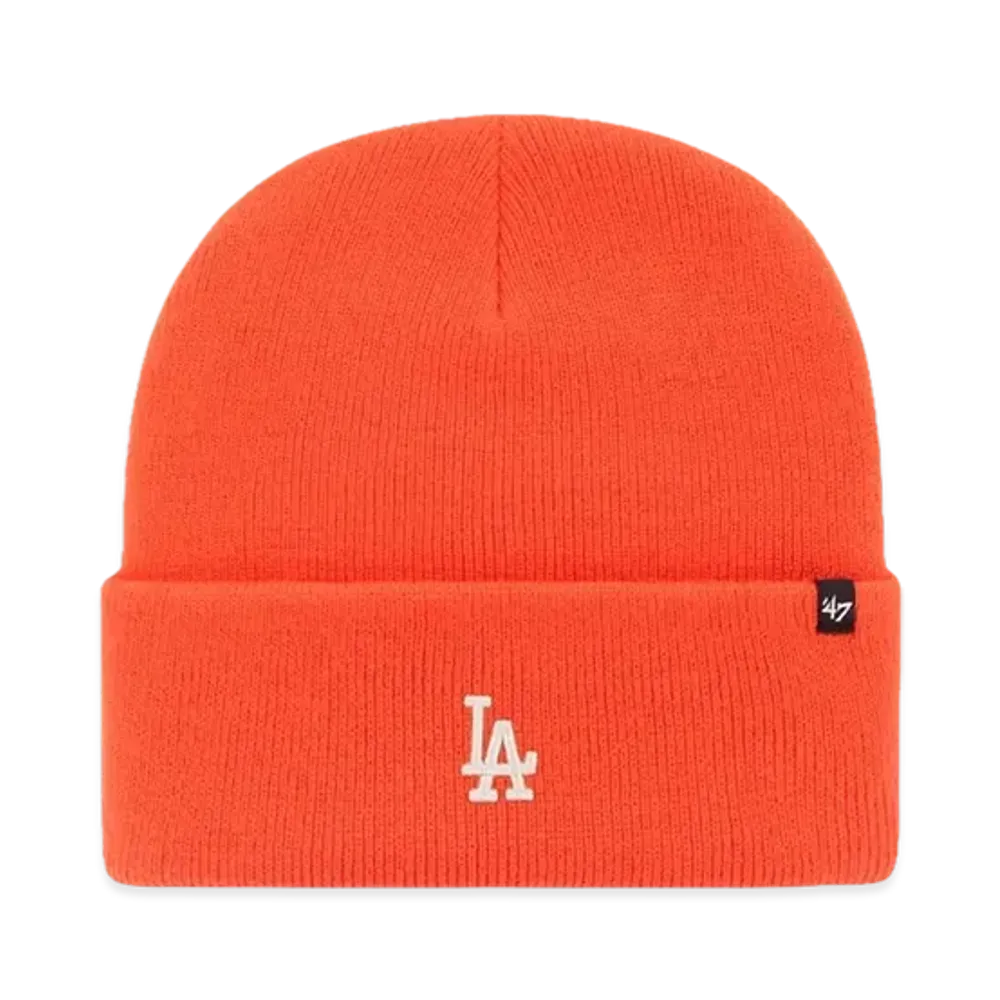 47 NYY MLB Base Runner Cuff Knit "Dodgers Orange"