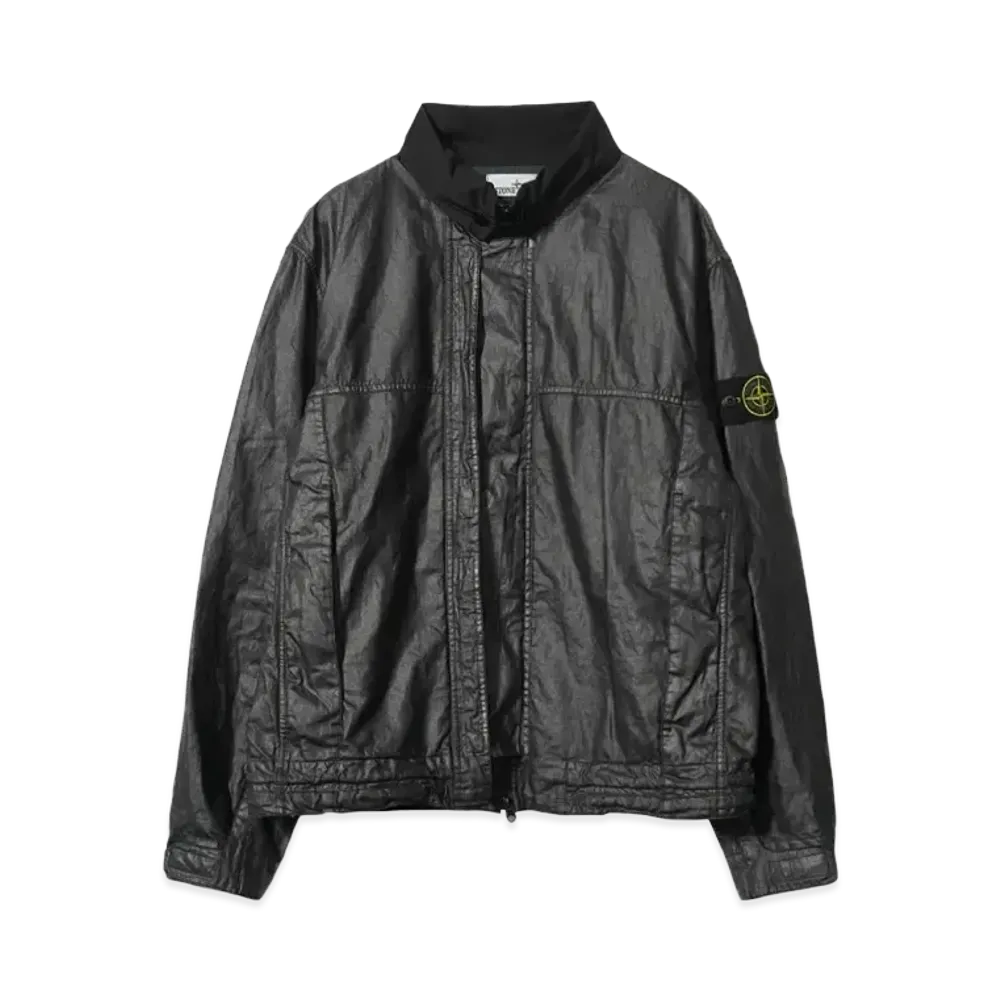 STONE ISLAND BIKER JACKET "BLACK"