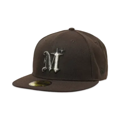 NEWERA x MLVINCE 59FIFTY AUTHENTIC LOGO CAP "STONE"