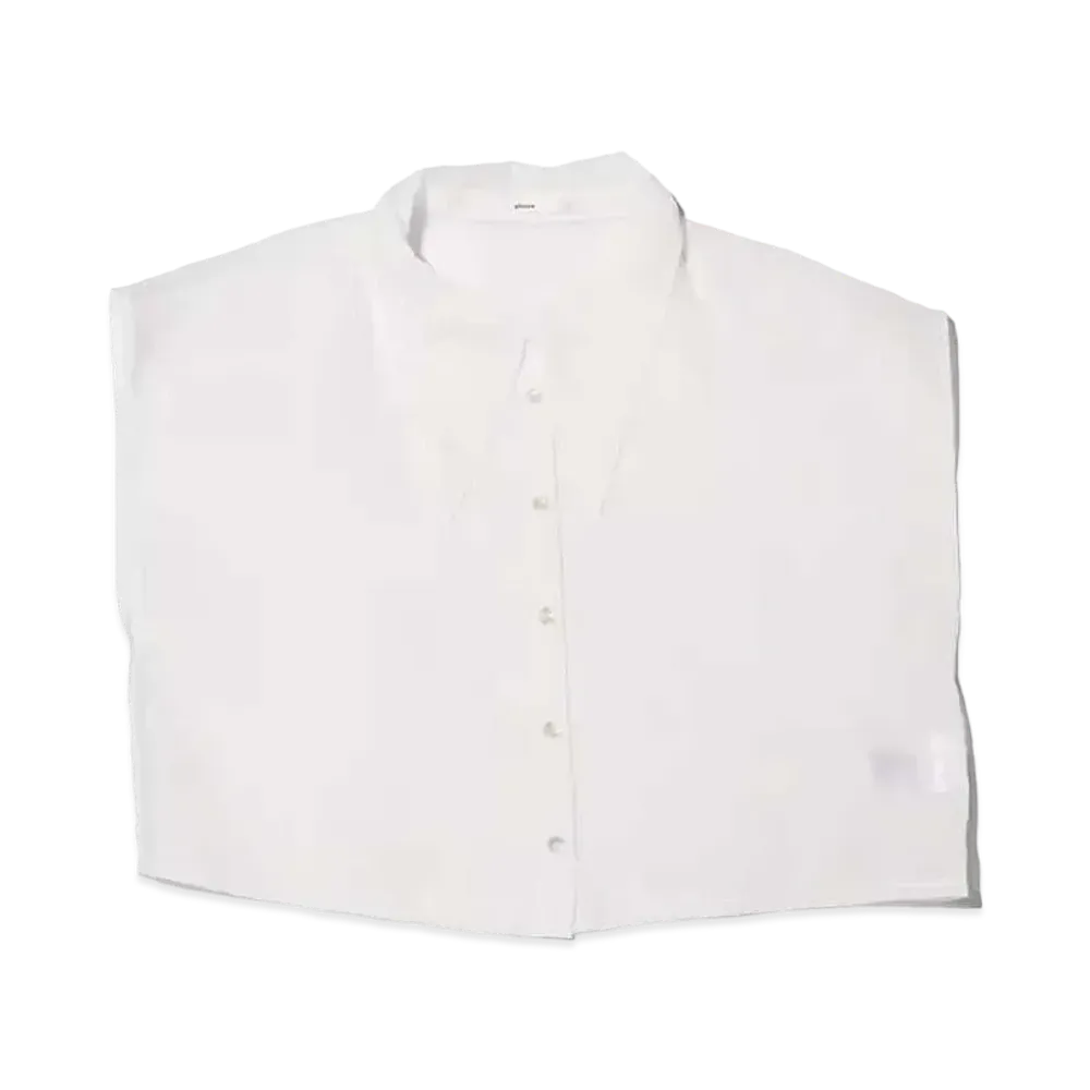 atmos pink Organdy Noslee Shirt "White"