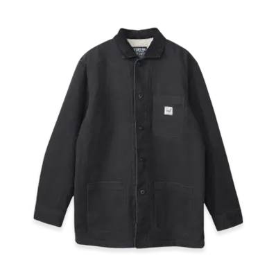 HYSTERIC GLAMOUR Fleece Lined Coverall Jacket "Black"