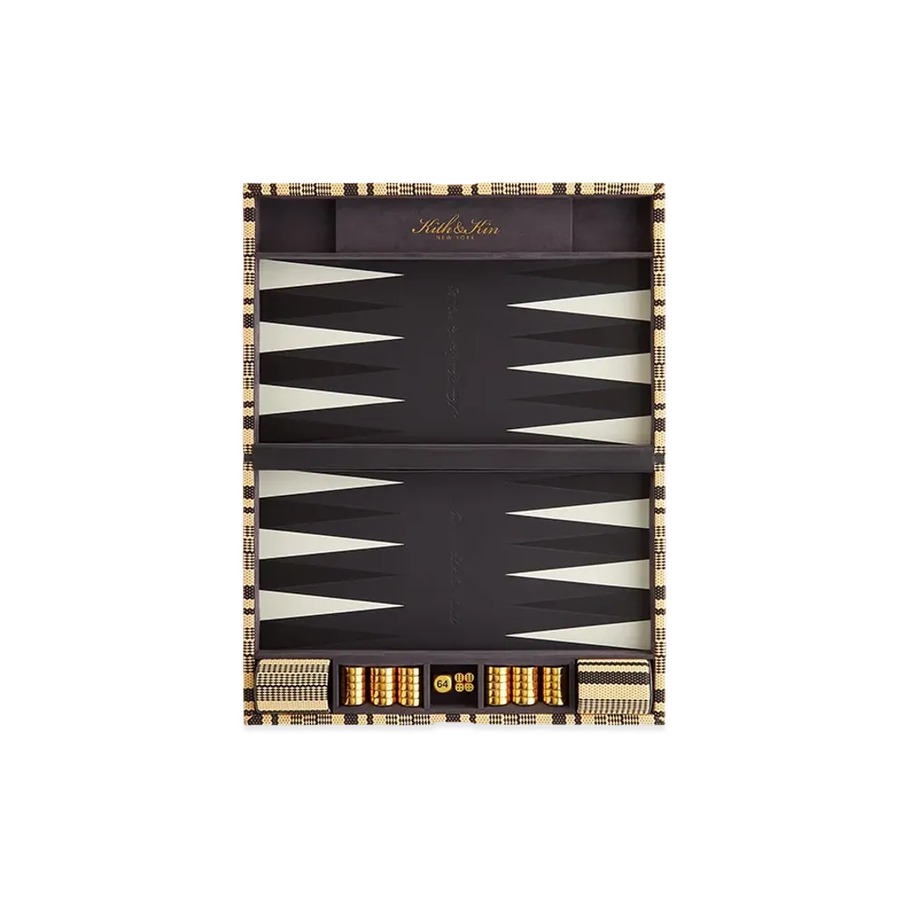 Kith Raffia Backgammon Board "Radiant"