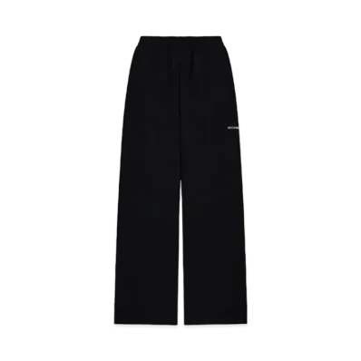 WE11DONE Loose-fit Jersey Pants "Black"