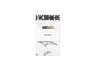 WACKO MARIA x Mizuno Some Kojo Tenugui "White"