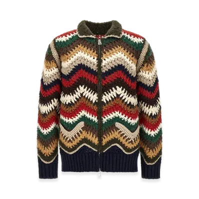 sacai Crochet Cardigan "Multicolor"