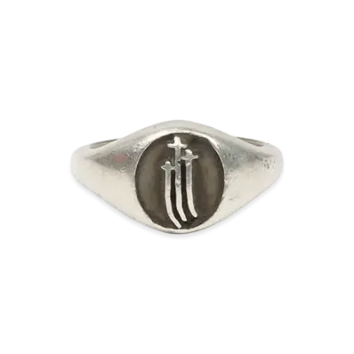 Chrome Hearts Signet Mini RS3 Ring "Silver"