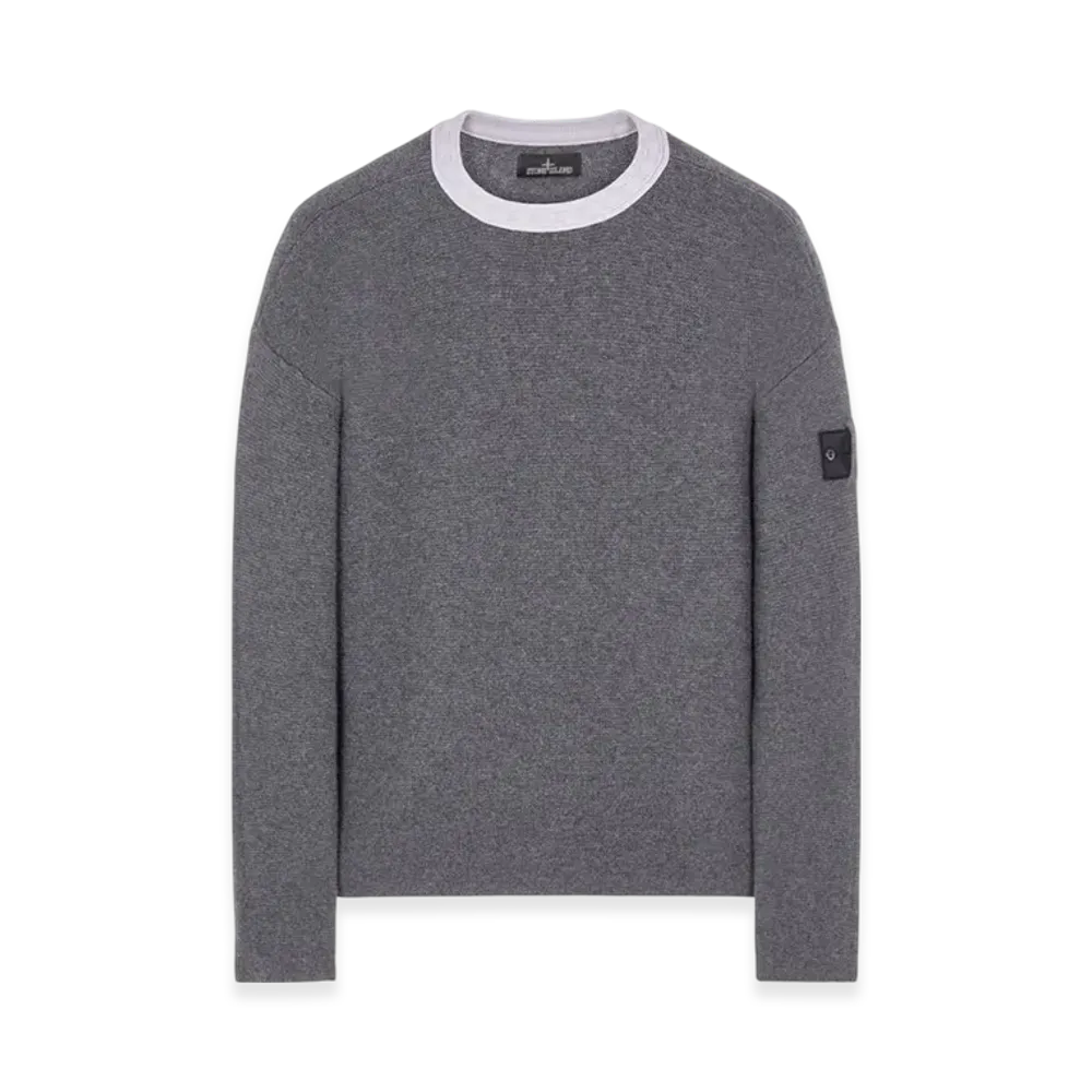 Stone Island Shadow Project 5042U Crewneck Knit Chapter 2 - 22FW "Blue Grey"