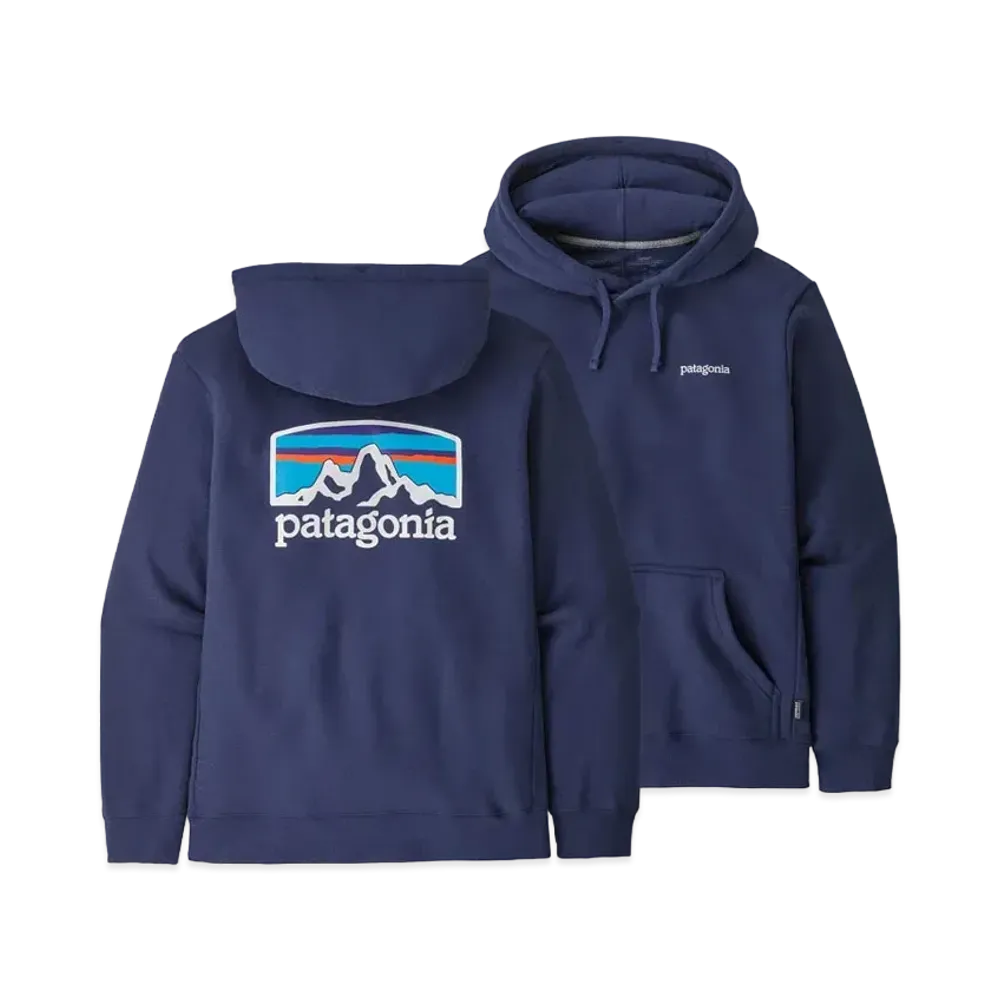 patagonia Fitz Roy Horizons Uprisal Hoodie"Black" "Sound Blue"