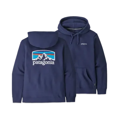 patagonia Fitz Roy Horizons Uprisal Hoodie"Black" "Sound Blue"
