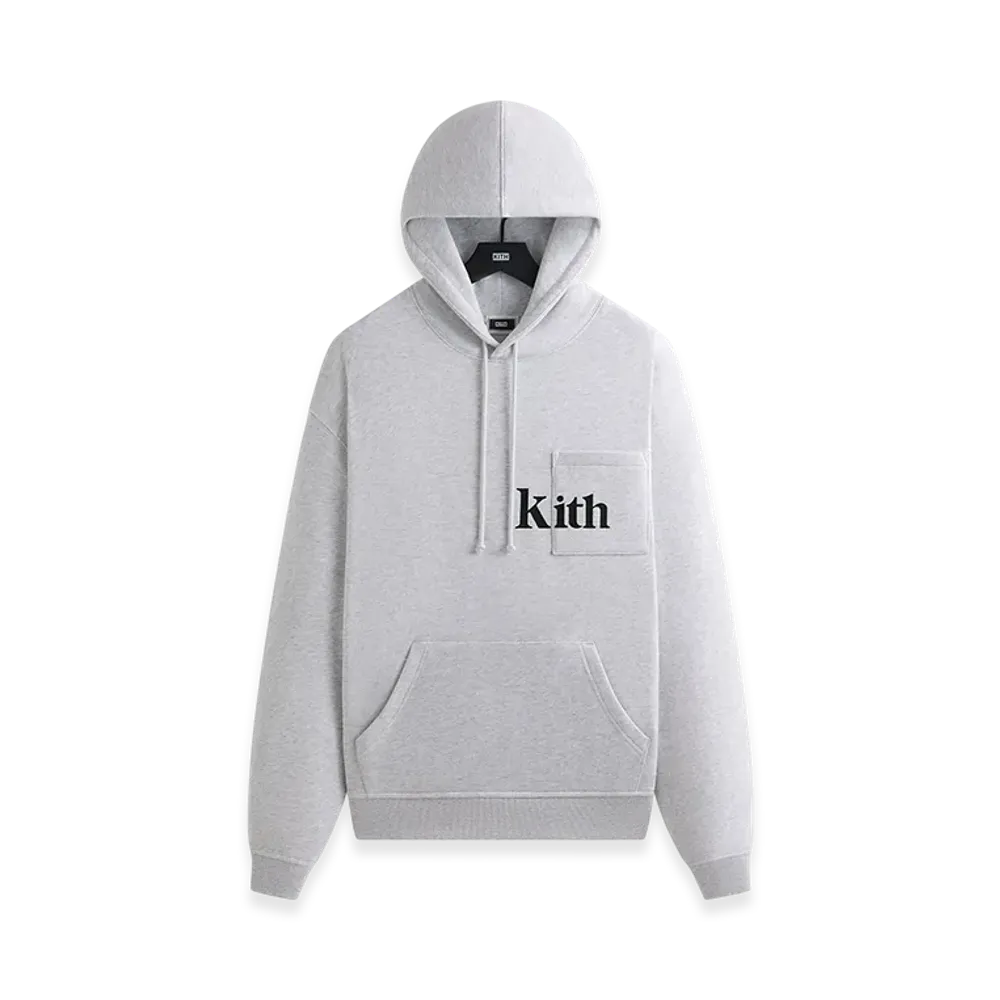 Kith Quinn Hoodie "Light Heather Grey"