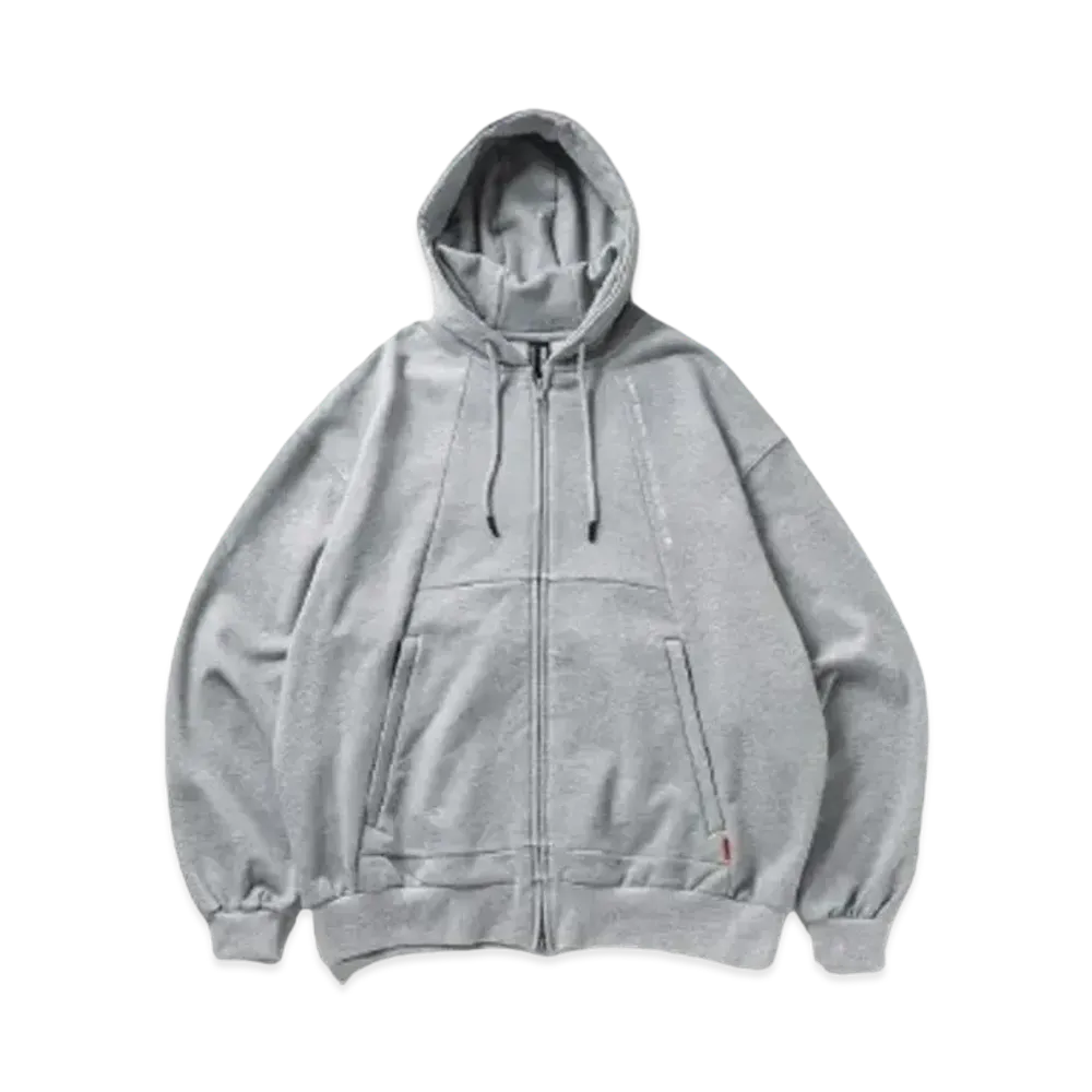 TIGHTBOOTH Pyramid Zip Hoodie "Gray"