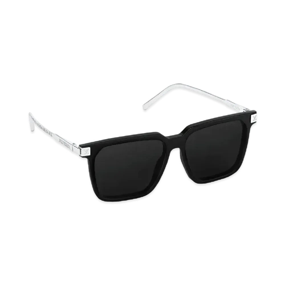 Louis Vuitton LV Rise Square Sunglasses "Noir"