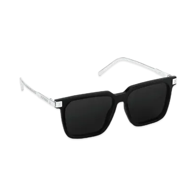 Louis Vuitton LV Rise Square Sunglasses "Noir"