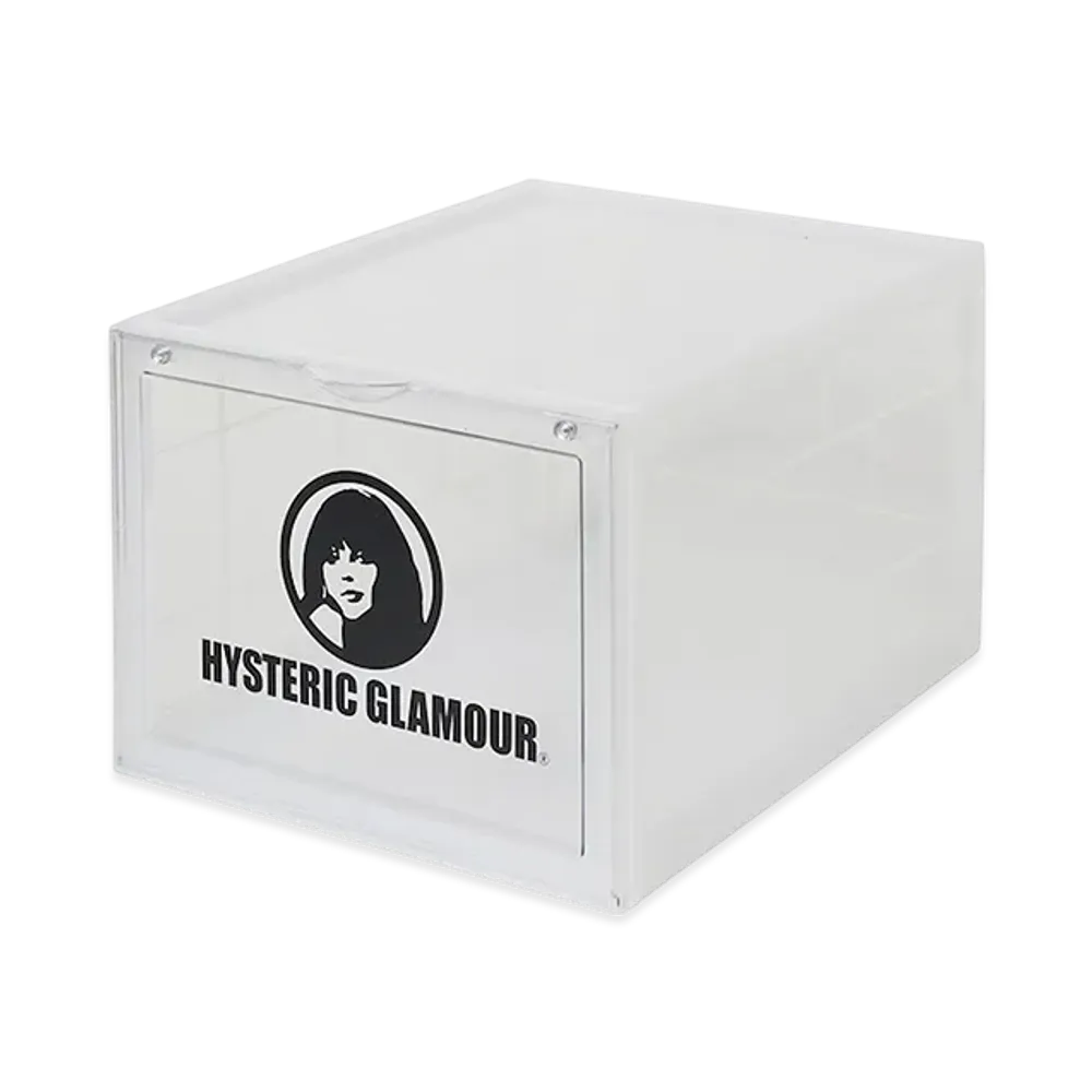 HYSTERIC GLAMOUR Circle Woman Shoe Case "White"