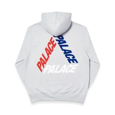 PALACE Flocka P3 Hood "Grey Marl"