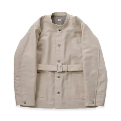 T.T Taiga Takahashi LOT.307 Stand Collar Jacket "Ivory"