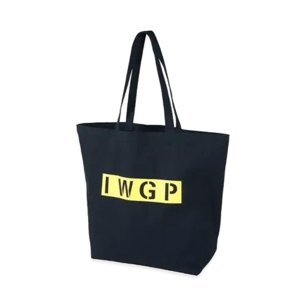 MEDICOM TOY LIFE ENTERTAINMENT x Ikebukuro West Gate Park Logo Tote Bag "Black"