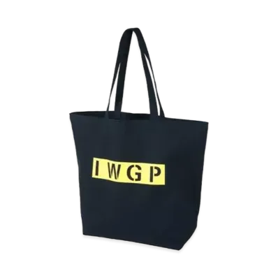 MEDICOM TOY LIFE ENTERTAINMENT x Ikebukuro West Gate Park Logo Tote Bag "Black"