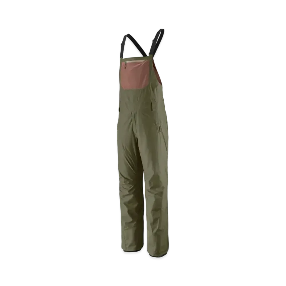 Patagonia Men's Powder Town Bibs "Needle Green"