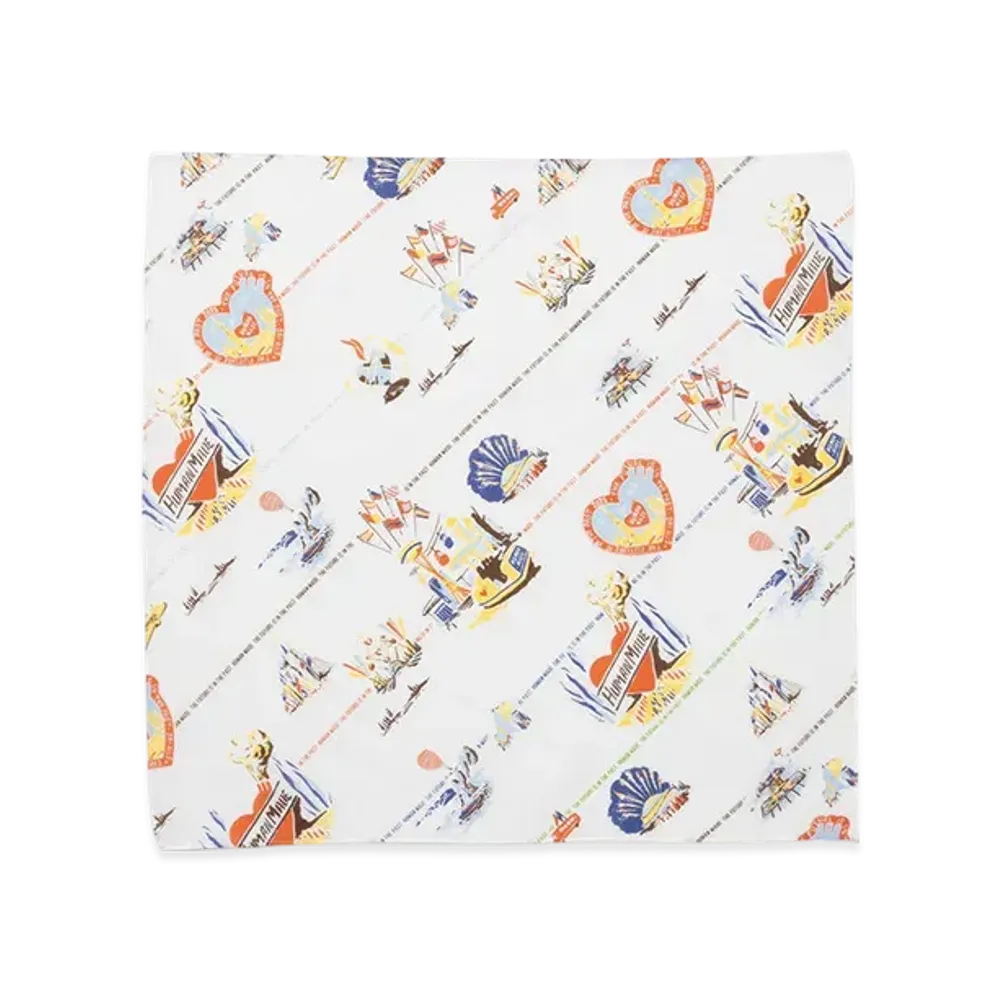 HUMAN MADE Bandana "White"