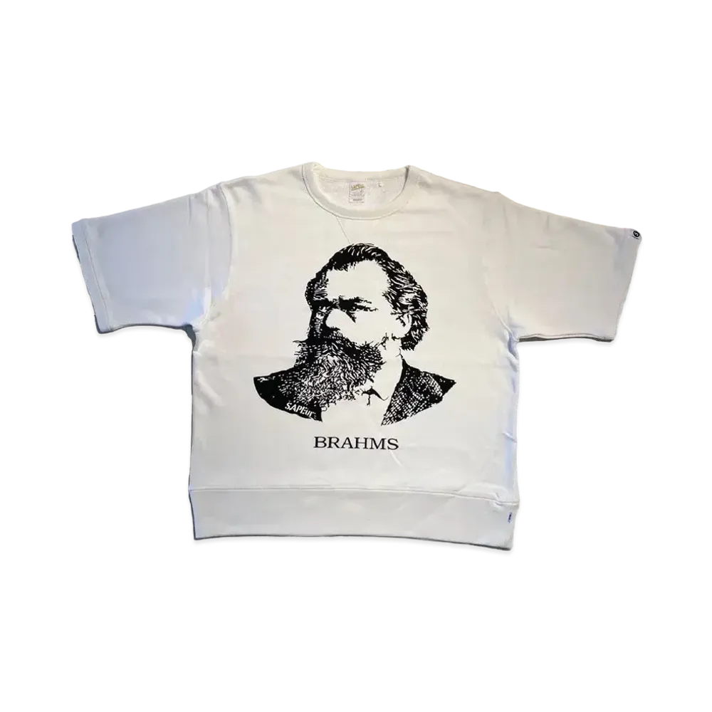 SAPEur S/S Sweat BRAHMS "Oatmeal"