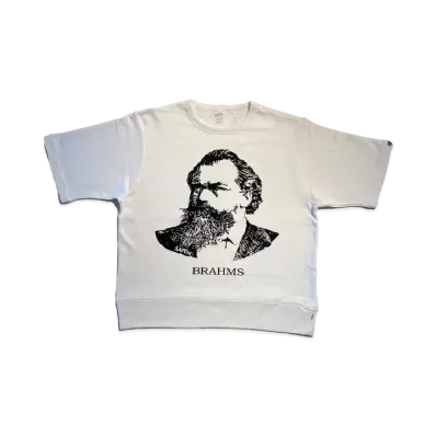 SAPEur S/S Sweat BRAHMS "Oatmeal"