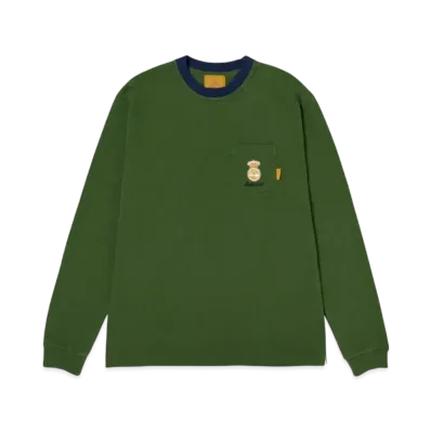 Timberland Allgender Long Sleep Pocket Tee "Green"